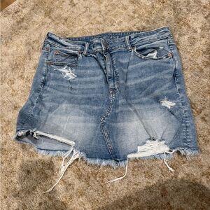 American Eagle Outfitters Blue Denim Skirt